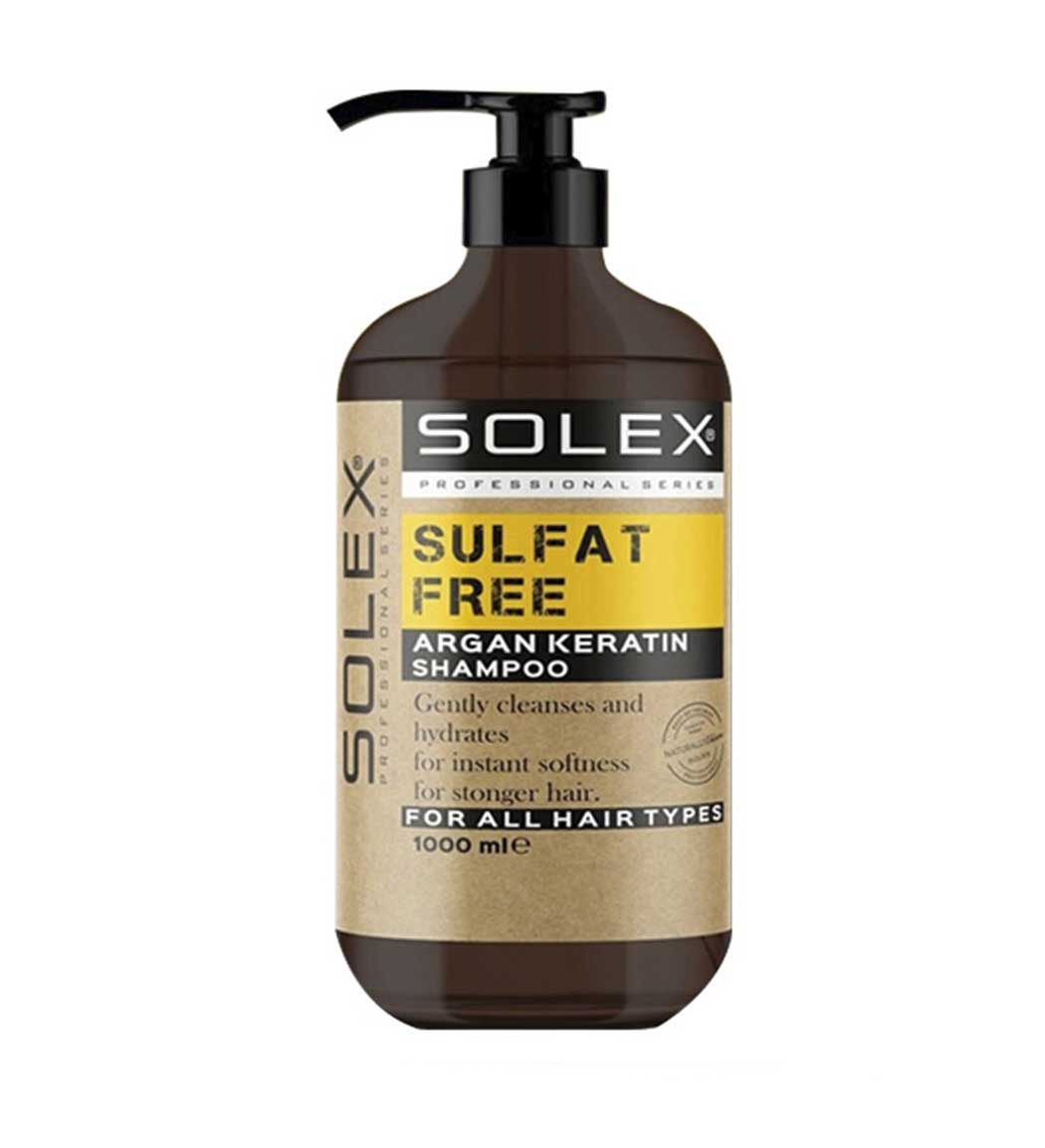 شامپو بدون سولفات حاوی آرگان و کراتین حجم 1000 میلی