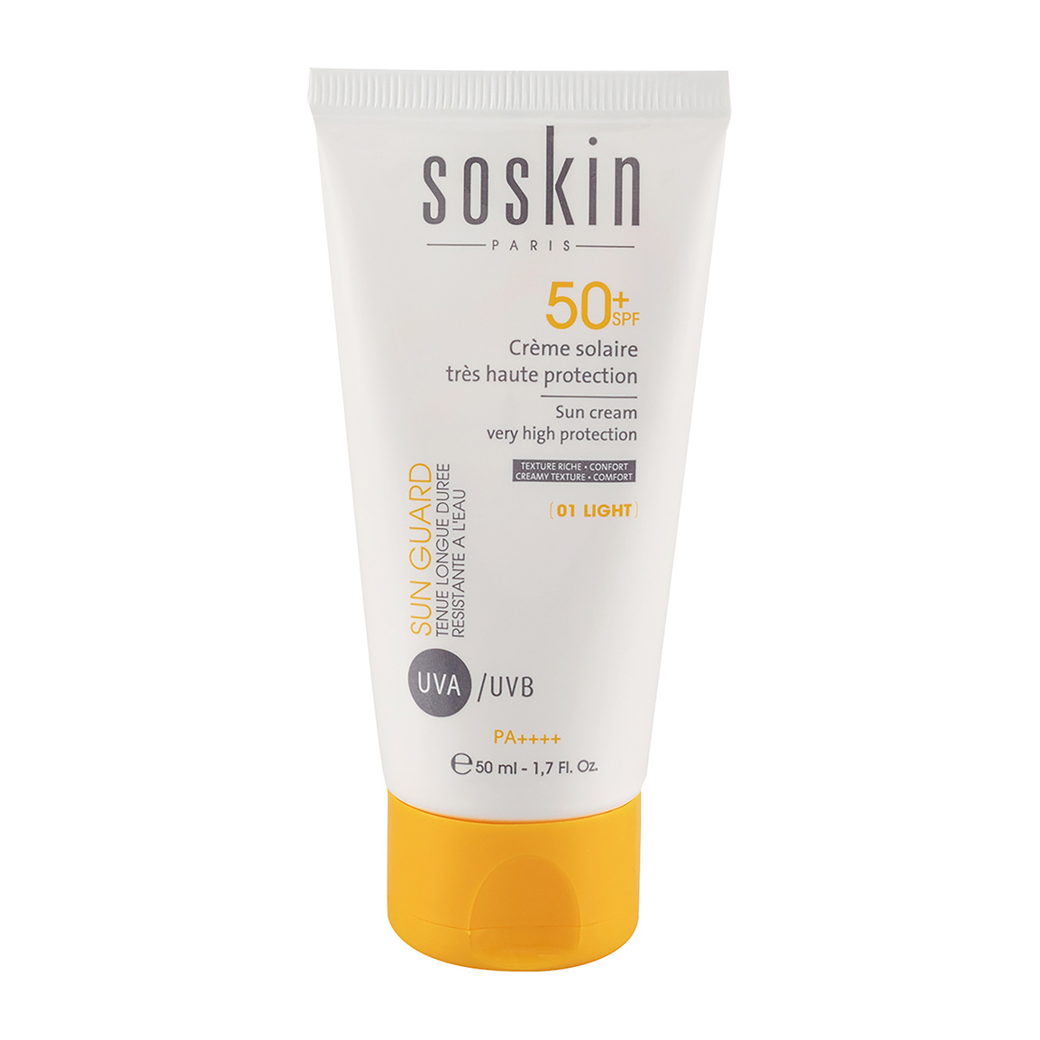 کرم ضد آفتاب رنگی با SPF50 مناسب پوست معمولی حجم 50 میلی لیتر