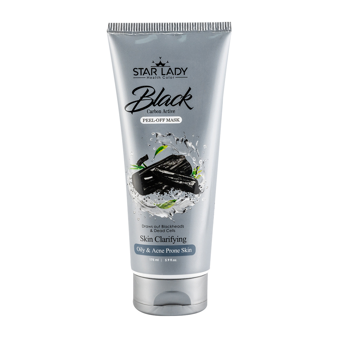 ماسک لایه بردار صورت مدل Black Crbon Active مناسب پوست چرب و مستعد آکنه حجم 175 میلی لیتر