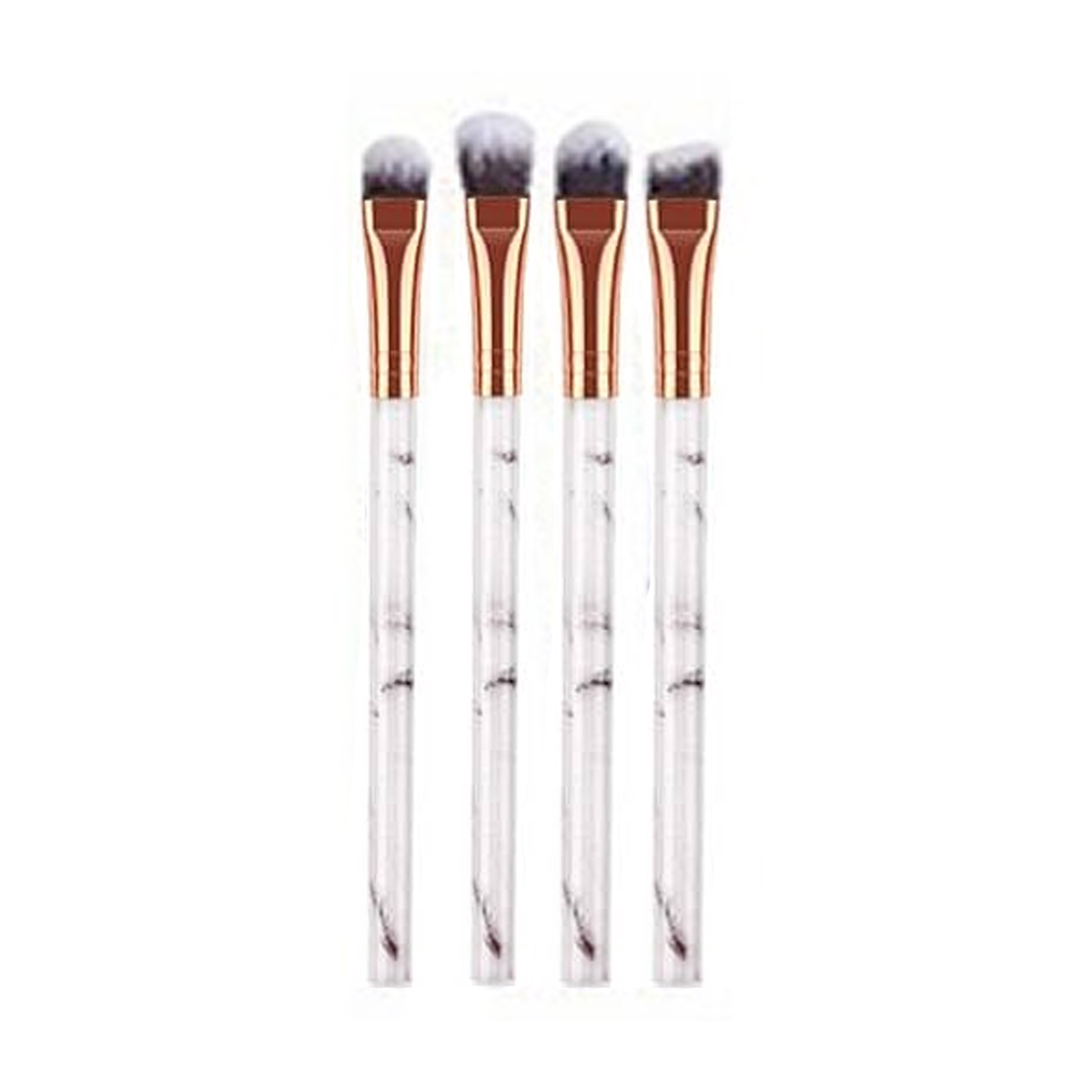 ست 4 عددی براش آرایشی طرح سنگی