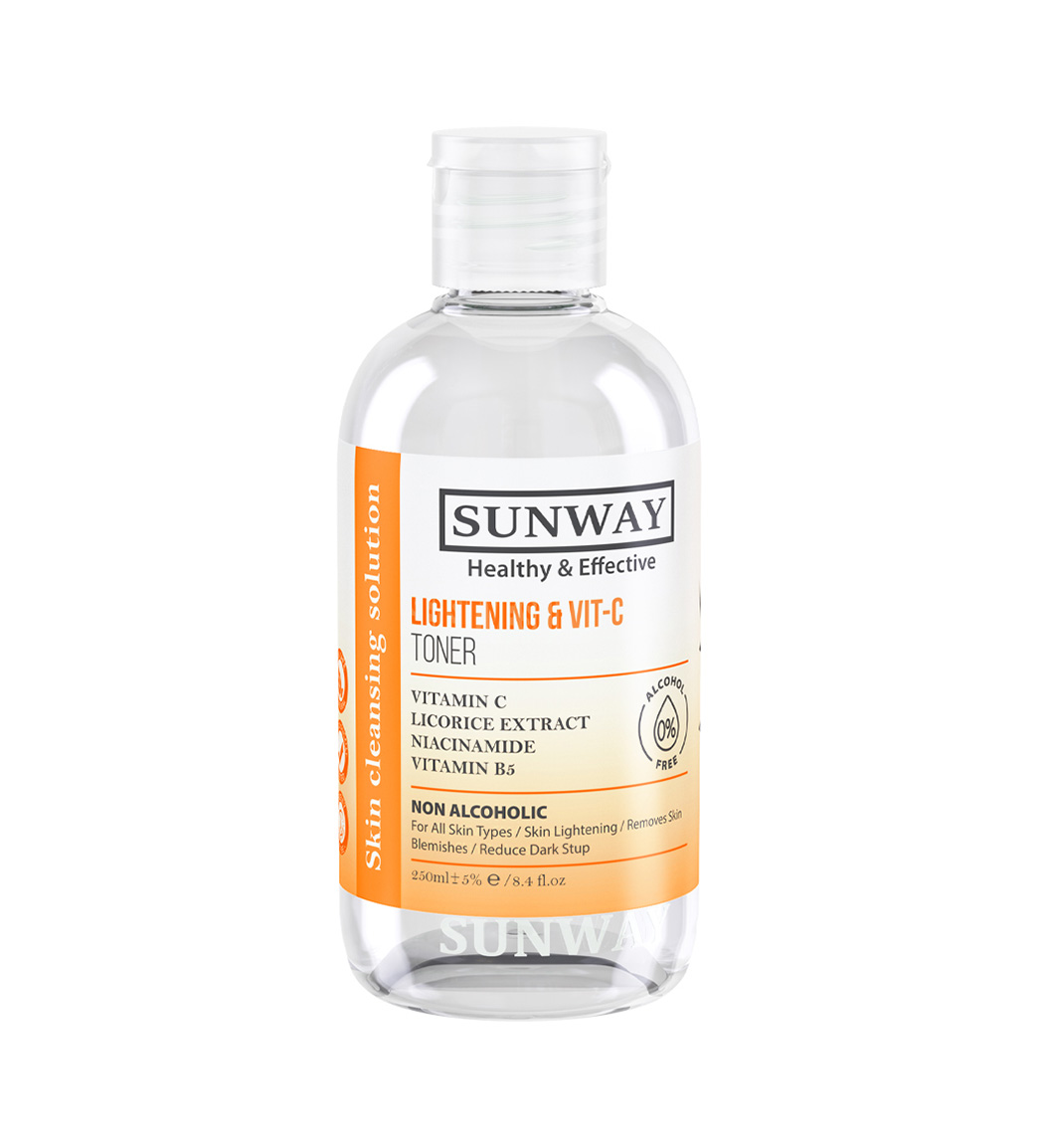 تونر روشن کننده پوست حجم 250 میلی لیتر