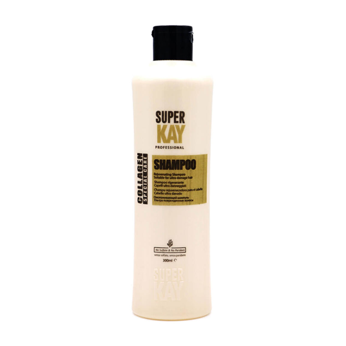 شامپو فاقد سولفات حاوی کلاژن حجم 300 میلی لیتر