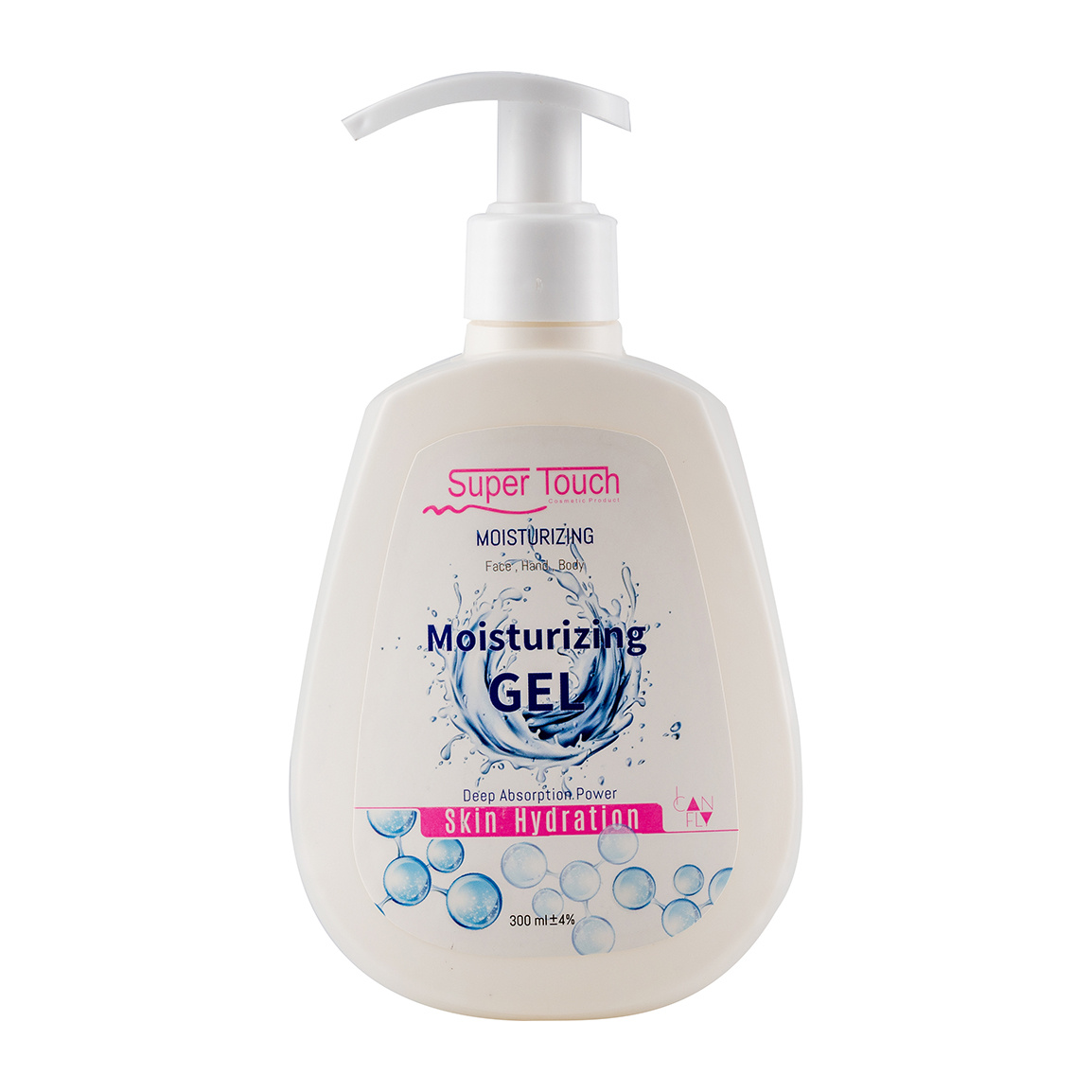 ژل مرطوب کننده و آبرسان مناسب انواع پوست حجم 300 میلی لیتر