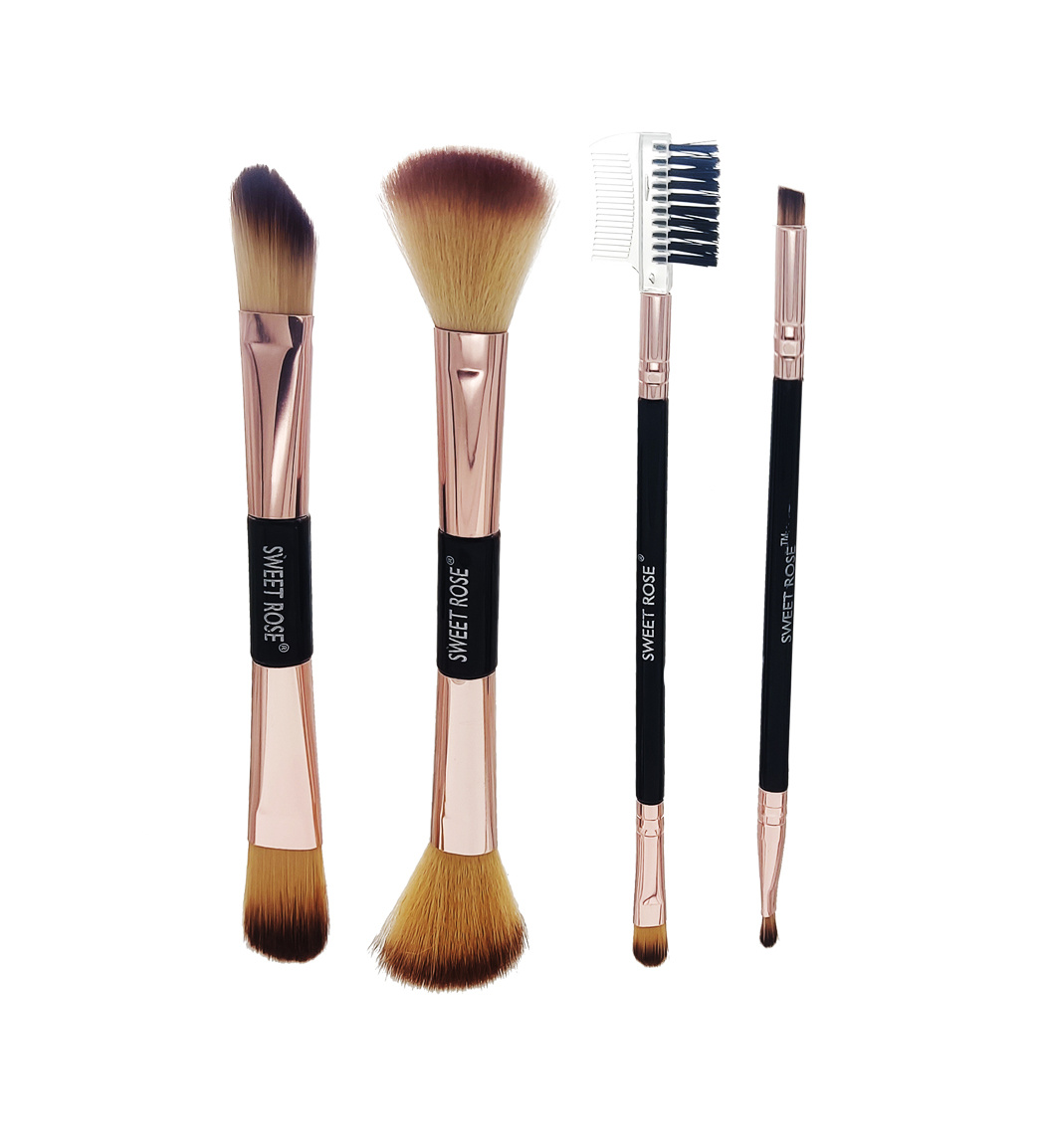 ست براش حرفه ای  دو طرفه 4 تکه