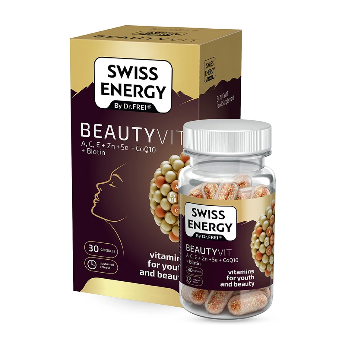 کپسول جوانی و زیبایی مدل Beauty Vit بسته 30 عددی