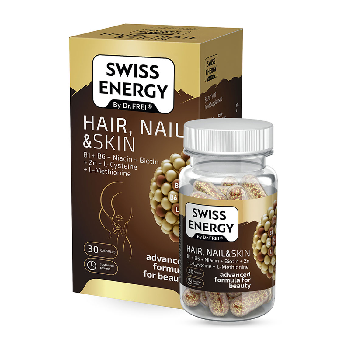 کپسول هیر نیل و اسکین بسته 30 عددی