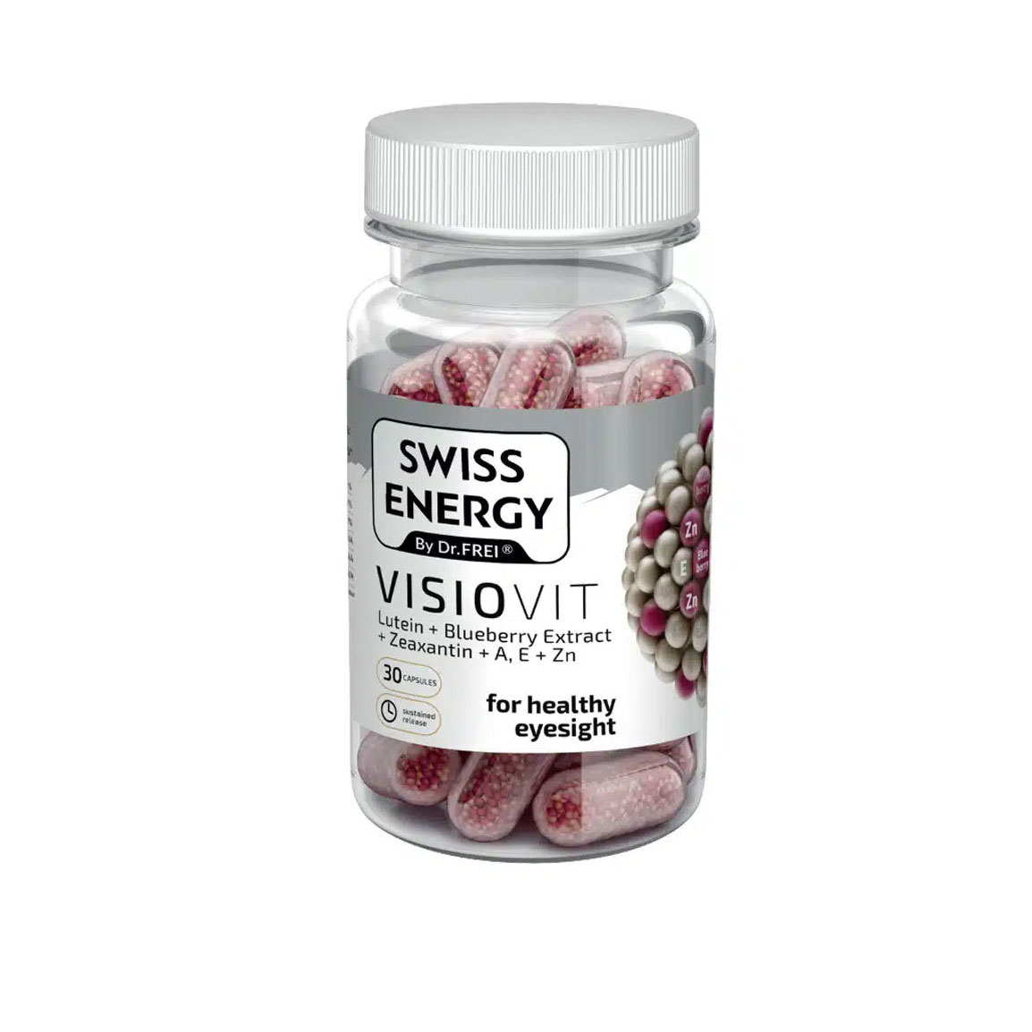 کپسول سلامت و تقویت بینایی مدل Visiovit بسته 30 عددی