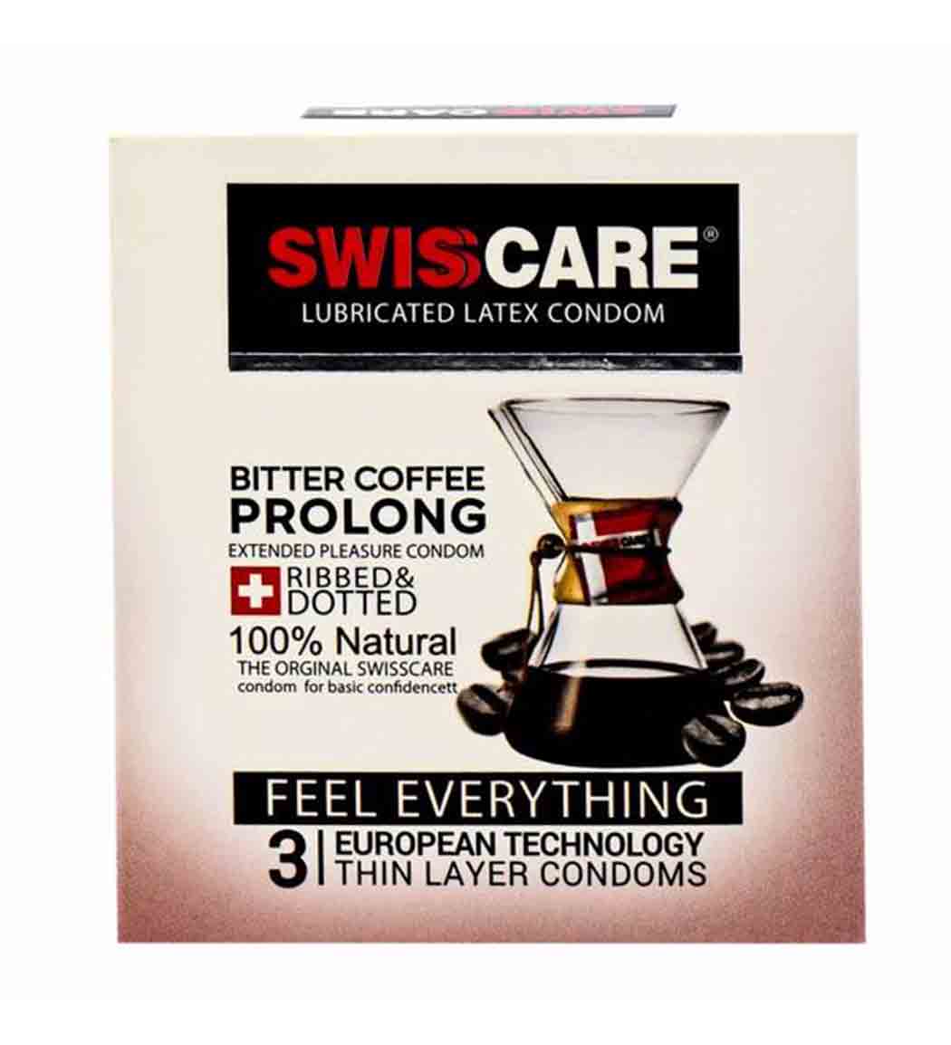 کاندوم قهوه تلخ 3عددی