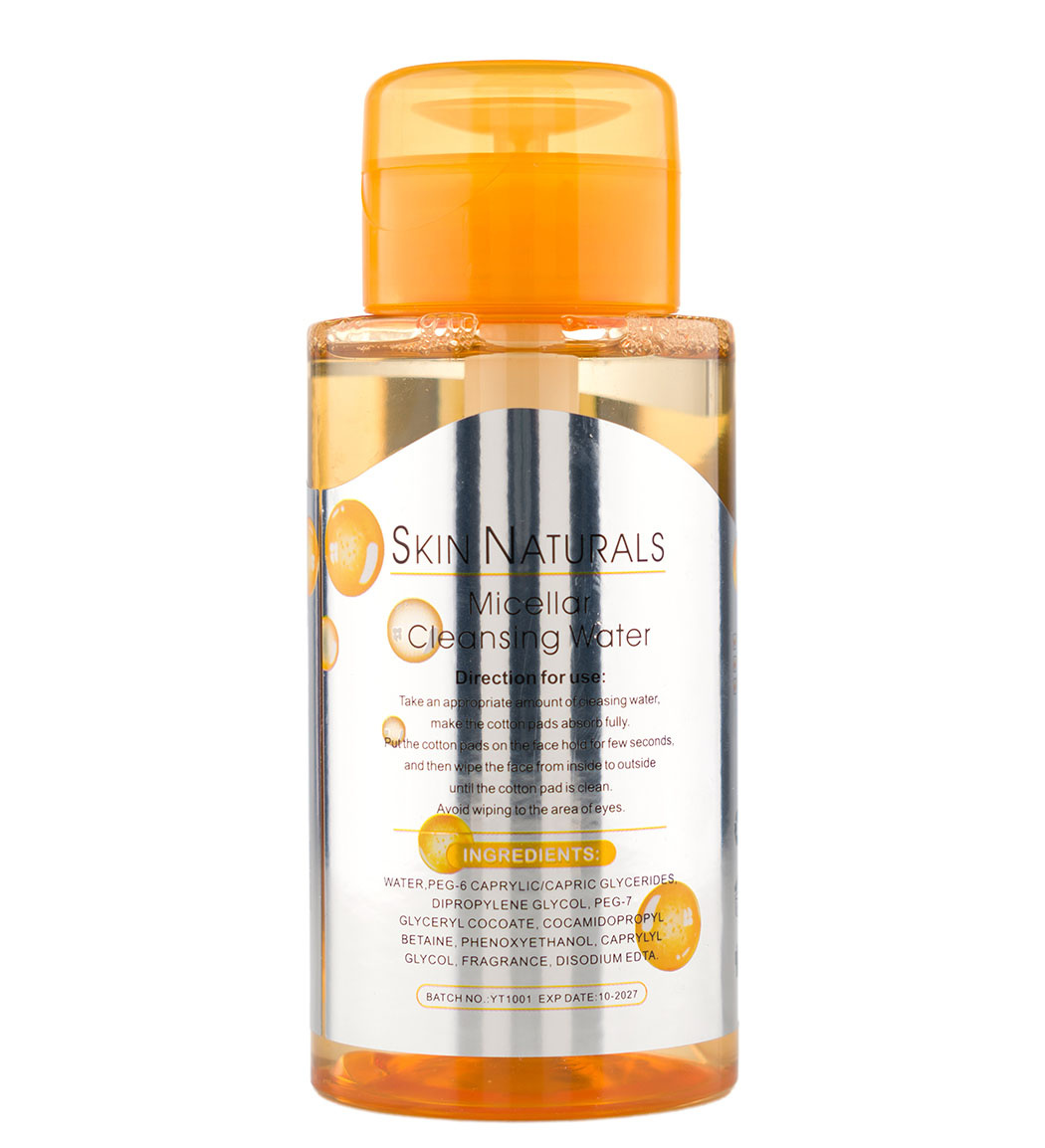 میسلار واتر ویتامین C مدل Skin Naturals حجم 330میل