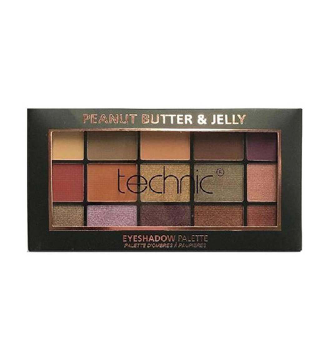 پالت سایه چشم 15 رنگ مدل Peanut Butter And Jelly