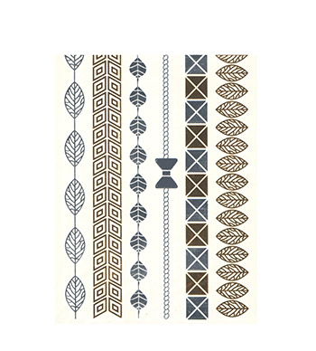 تاتوی موقت طرح پاپیون