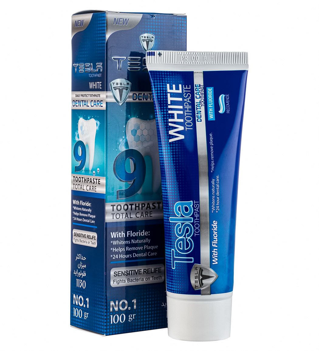 خمیر دندان 9 کاره با حداکثر میزان فلوئوراید 100گرم