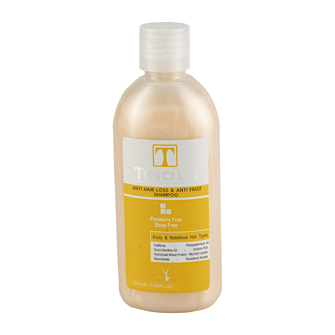 شامپو تقویت کننده مناسب مو مجعد و وزدار حجم 220 میلی لیتر