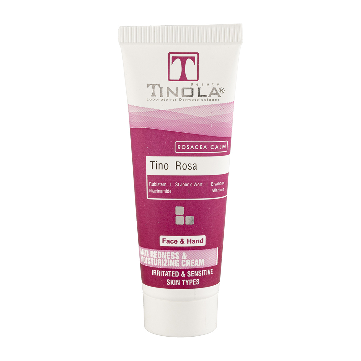 کرم مرطوب کننده مدل ضد قرمزی مناسب پوست حساس حجم 40 میلی لیتر