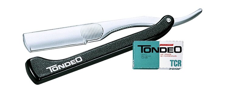 ست ریش تراش تی ام شامل 10 عدد تیغ