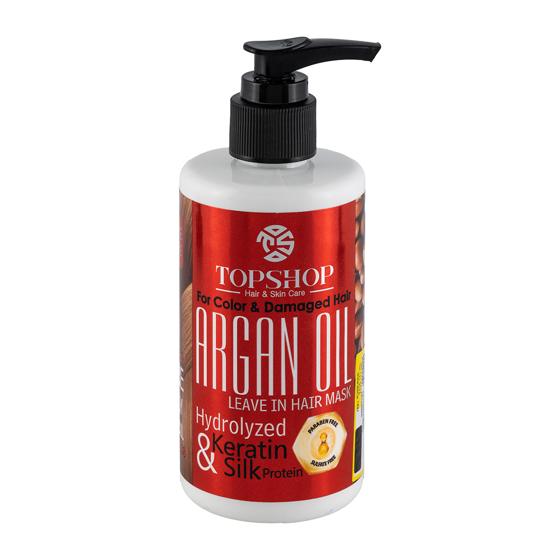 ماسک مو بدون آبکشی حاوی کراتین بدون سولفات حجم 250 میلی لیتر