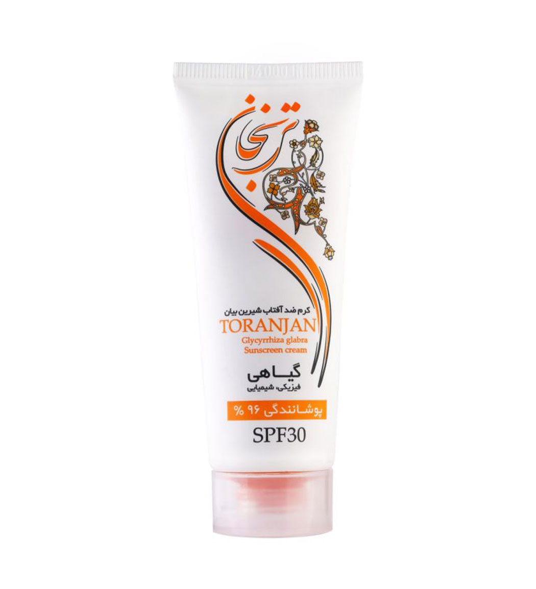کرم ضد آفتاب Spf30 شیرین بیان 40میل