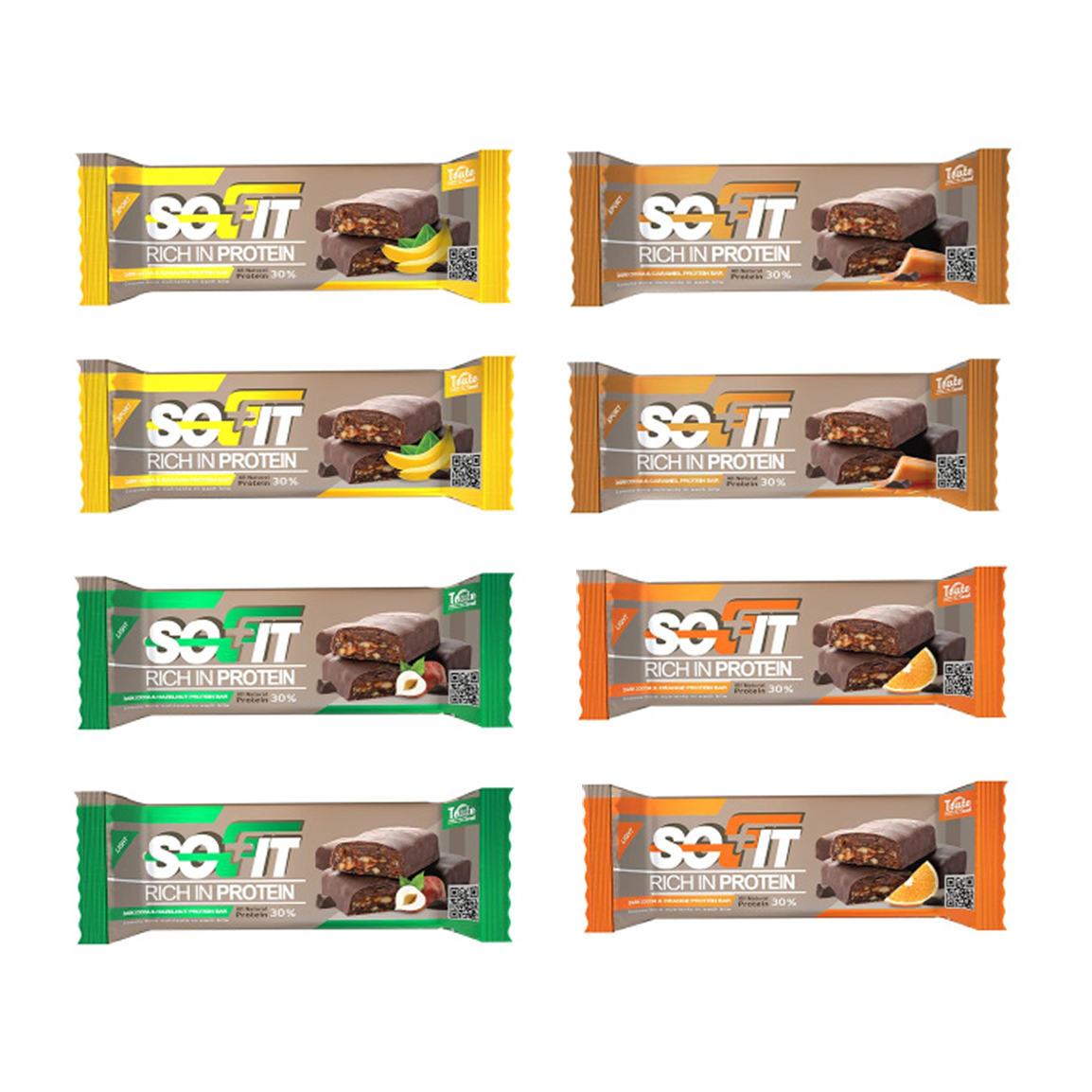 پک 8 عددی پروتئین سوفیت دبل