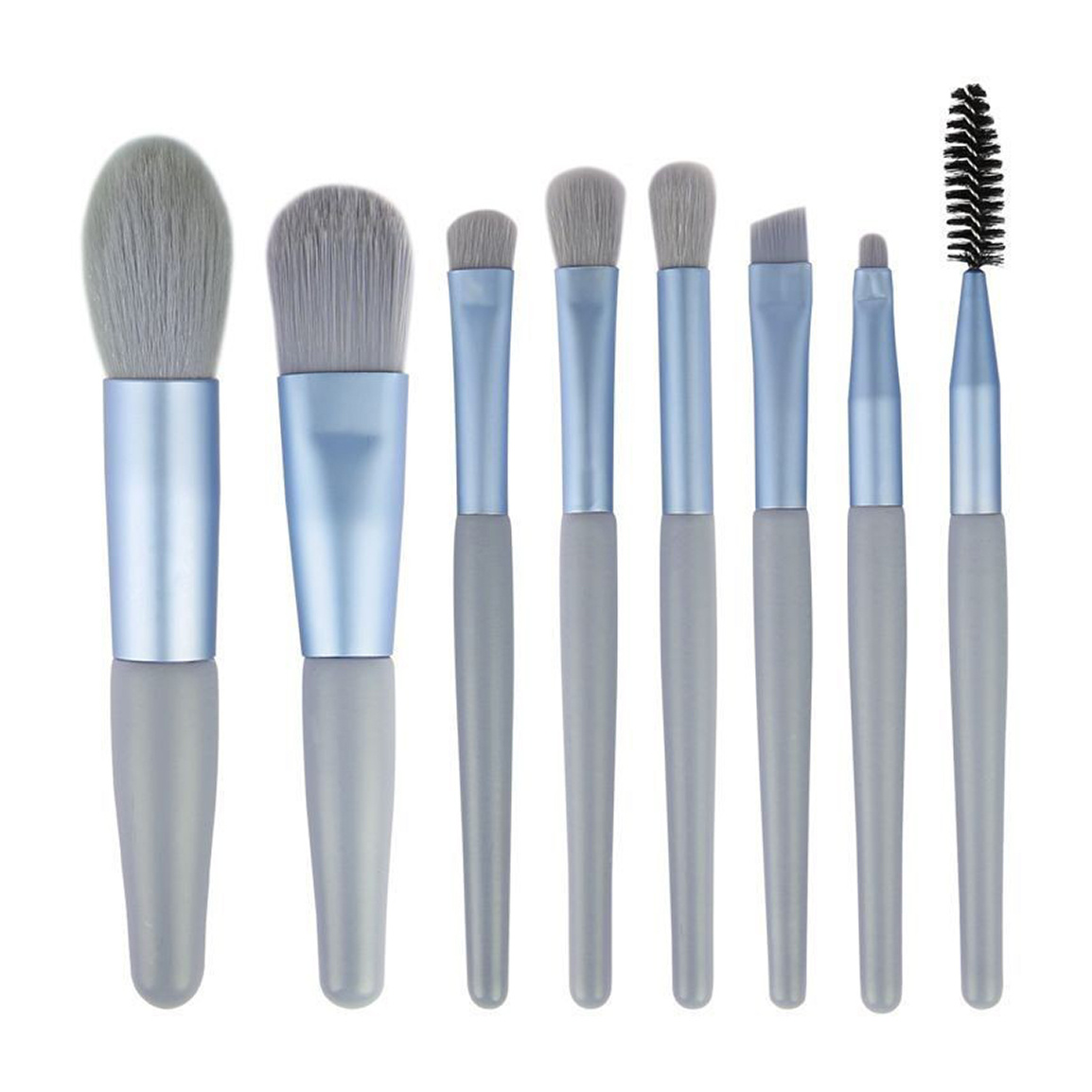 ست براش 8 تکه مسافرتی طرح پاستیلی