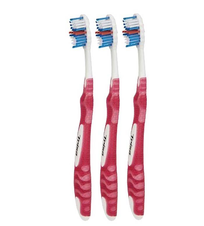 مسواک کول اند فرش برس متوسط  3 عددی ارسال با رنگ رندوم