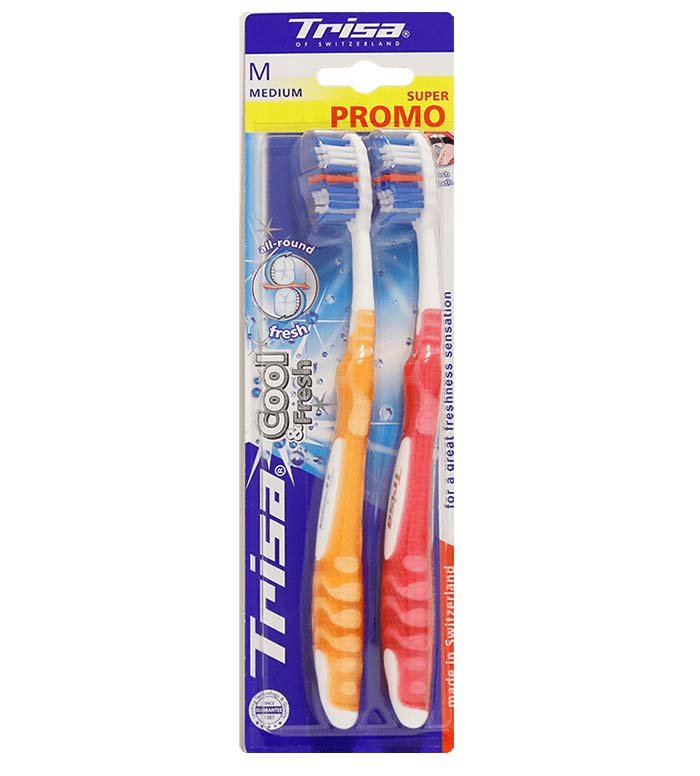 مسواک کول اند فرش برس متوسط 2عددی ارسال با رنگ رندوم