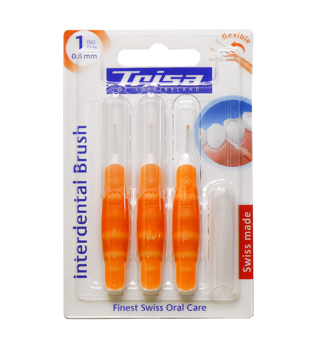 براش بین دندانی پروفشنال 0.8 میلی متری بسته 3عددی ایزو1