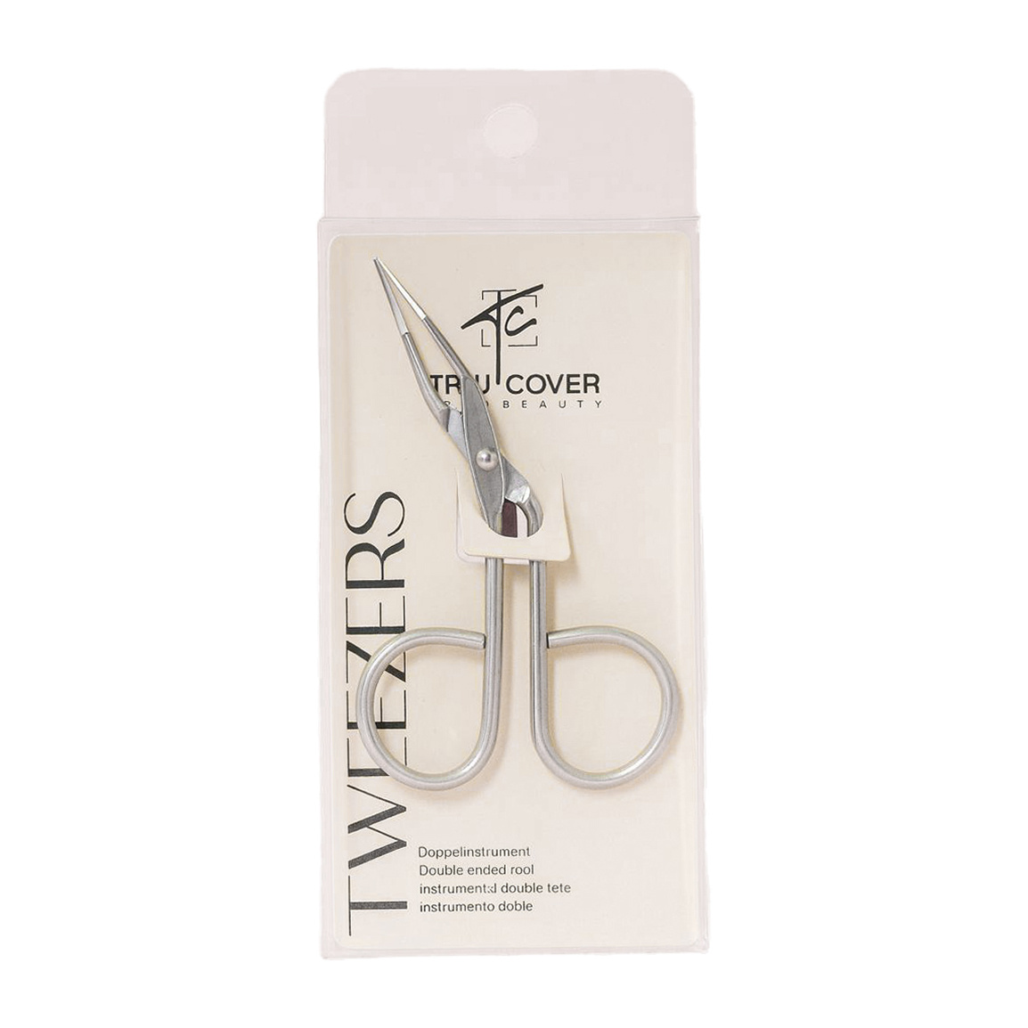 موچین قیچی مات نقره ای کد M120