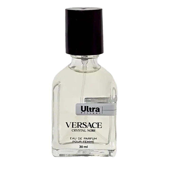 عطر جیبی زنانه مدل Versace Crystal Noir حجم 30 میلی لیتر