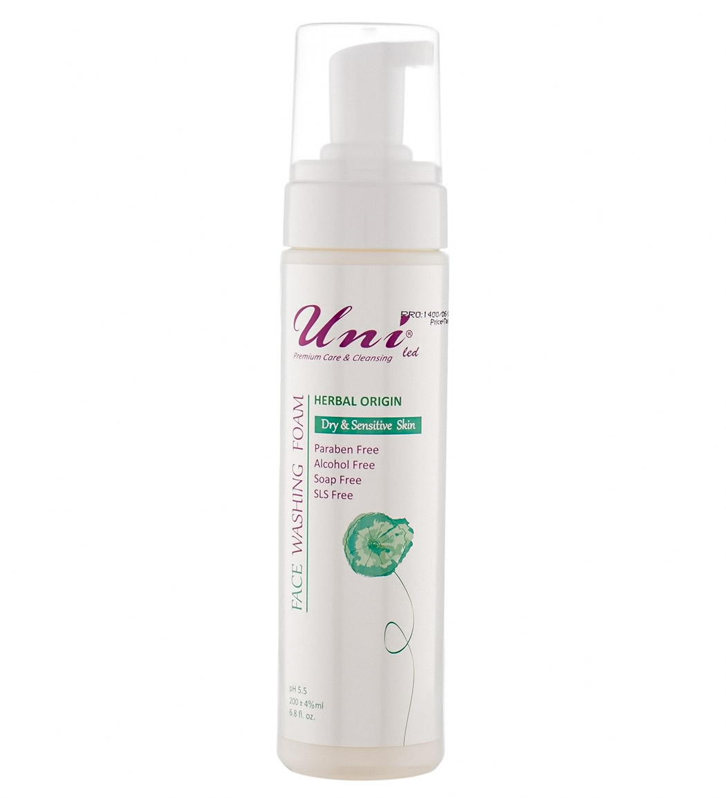 فوم شوینده صورت مناسب پوست خشک و حساس حجم 200 میل