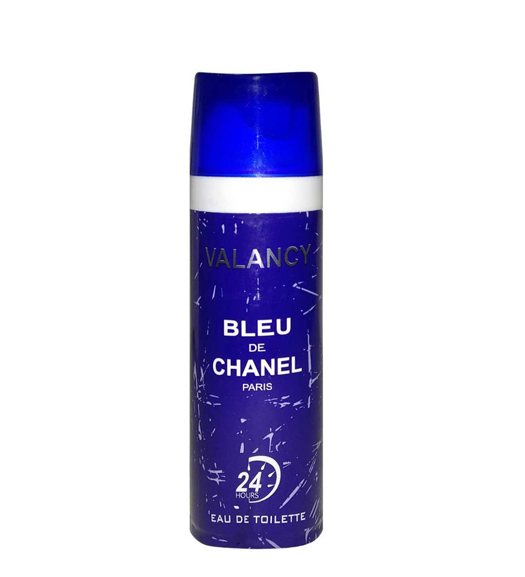 اسپری بدن مردانه Blue Chanel حجم 200میل