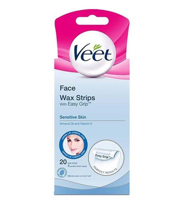 نوار موم صورت پوست حساس 20 عددي