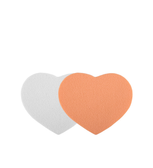 پد آرایشی دوقلو قلبی حرفه ای N116