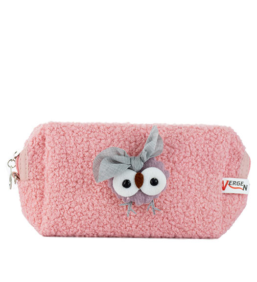 کیف آرایش مخمل پاپیونی P106-1