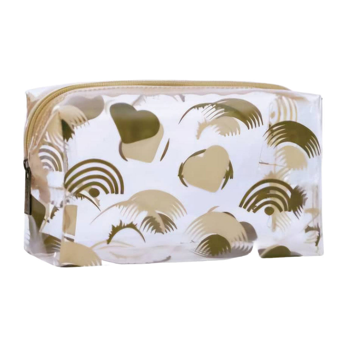 کیف آرایش مسافرتی طرح بیضی مدل CB0102