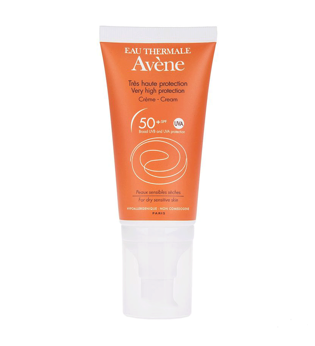 کرم ضد آفتاب رنگی 50 پلاس پوست های چرب