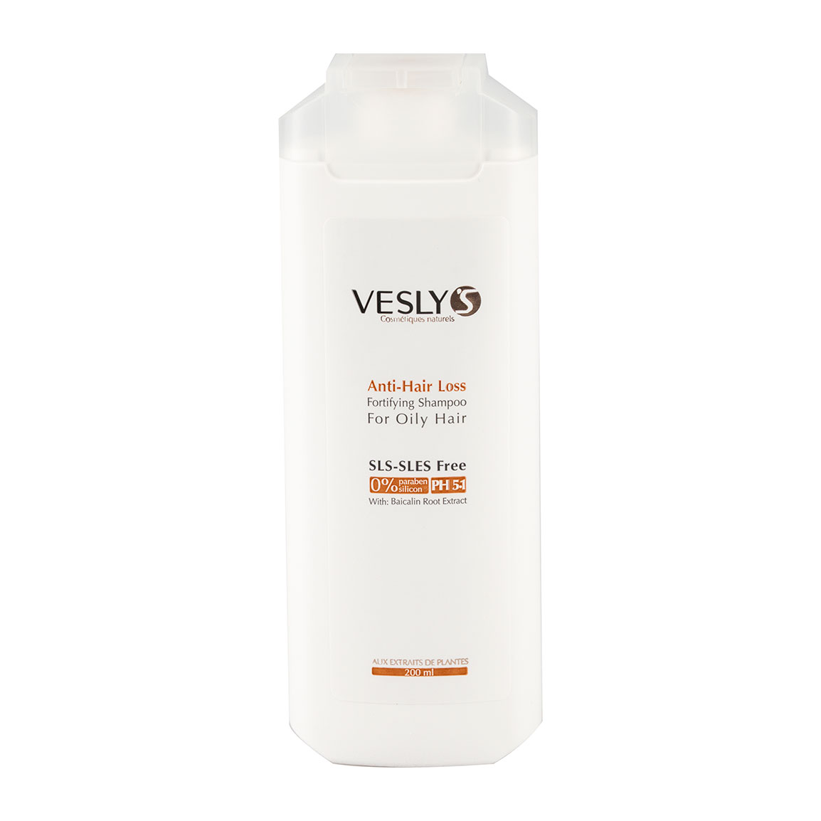 شامپو ضد ریزش و تقویت کننده مناسب مو آسیب دیده و چرب حجم 200 میلی لیتر