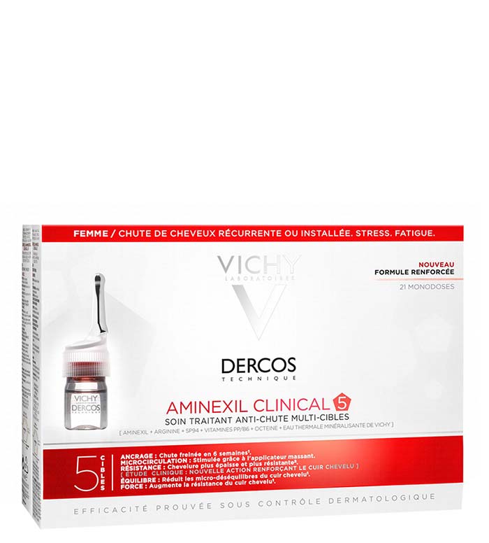 آمینکسیل کلینیکال 5  محلول ضد ریزش مو خانم ها