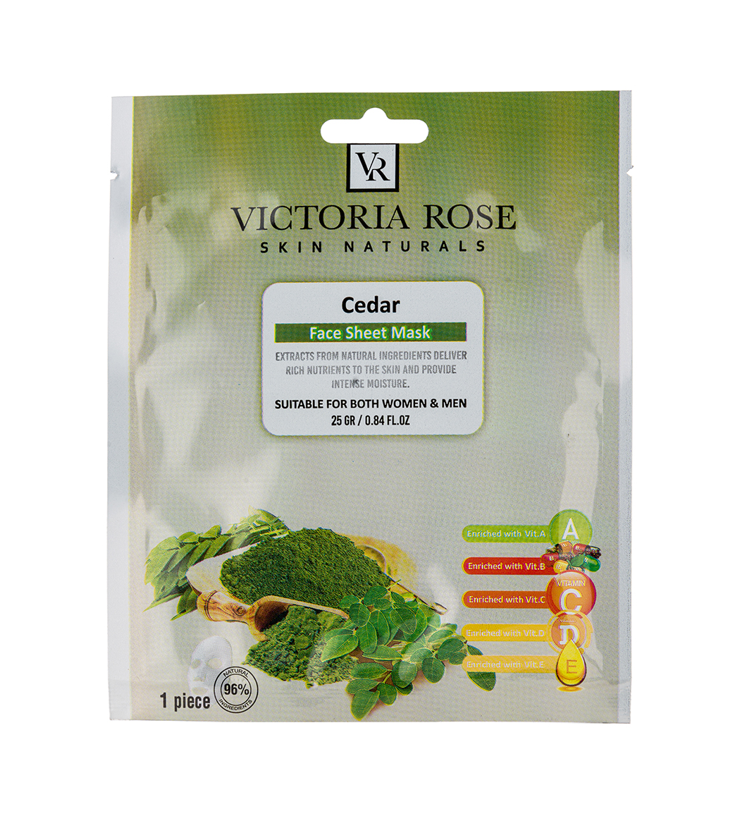 ماسک ورقه ای صورت سدر