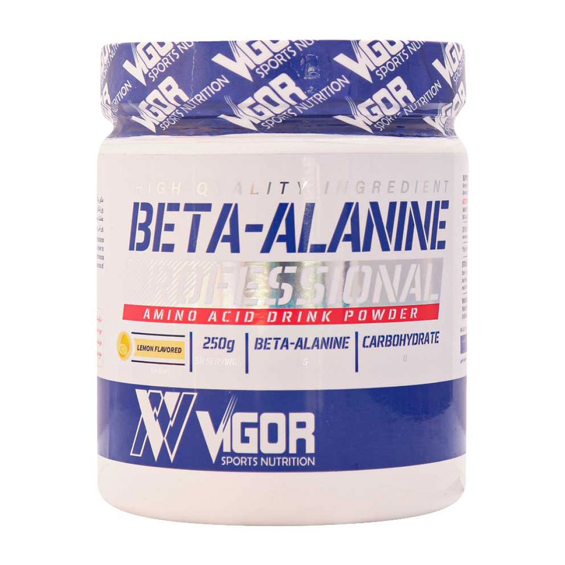 پودر بتا آلانین با طعم لیمو وزن 250 گرم