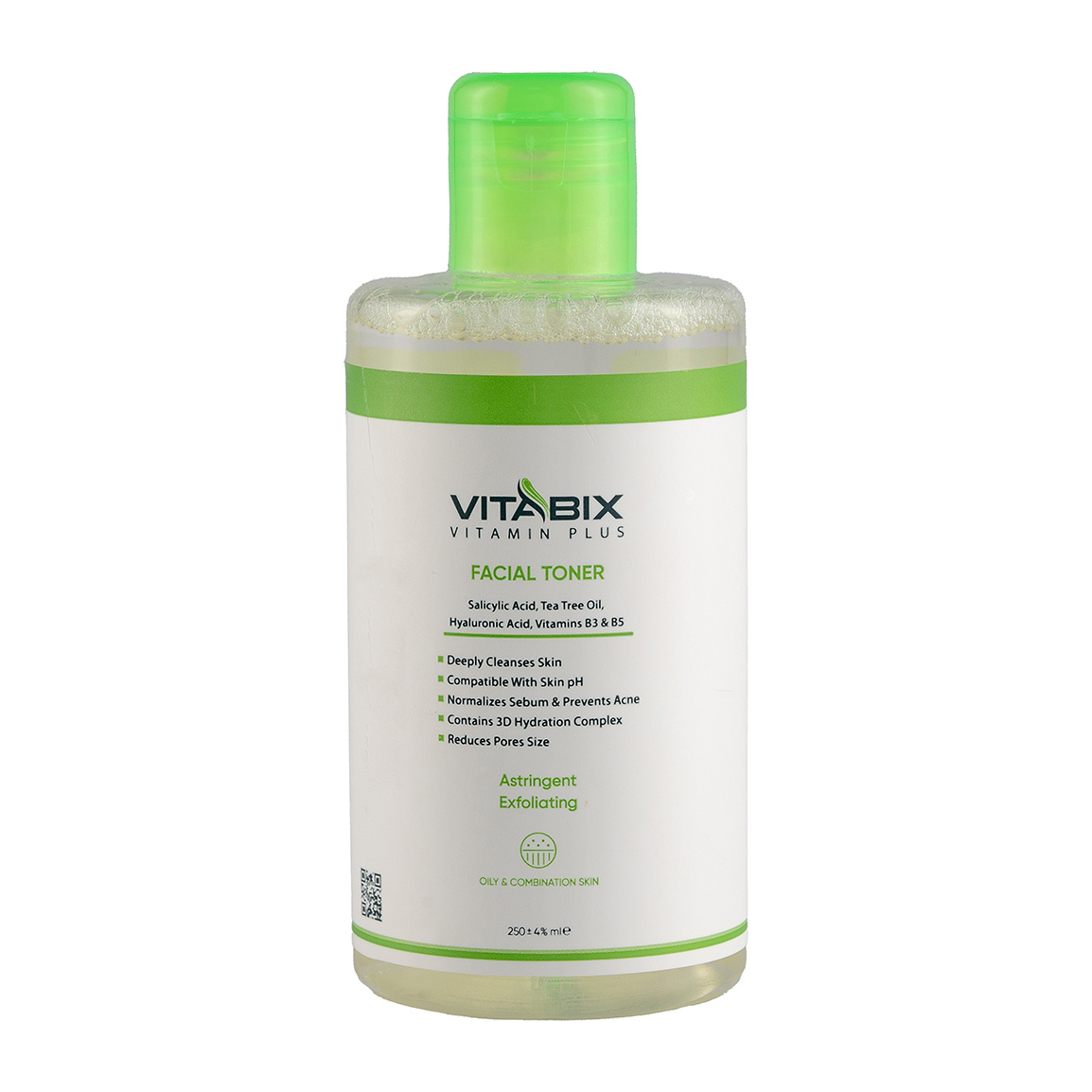 تونر حاوی روغن درخت چای مناسب پوست چرب و مختلط حجم 250 میلی لیتر