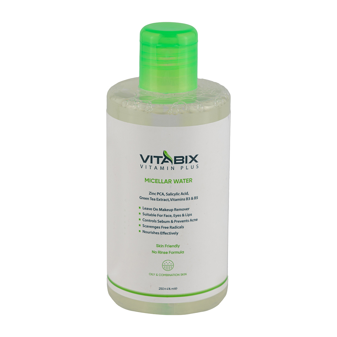 میسلار واتر مناسب پوست چرب و مختلط حجم 250 میلی لیتر