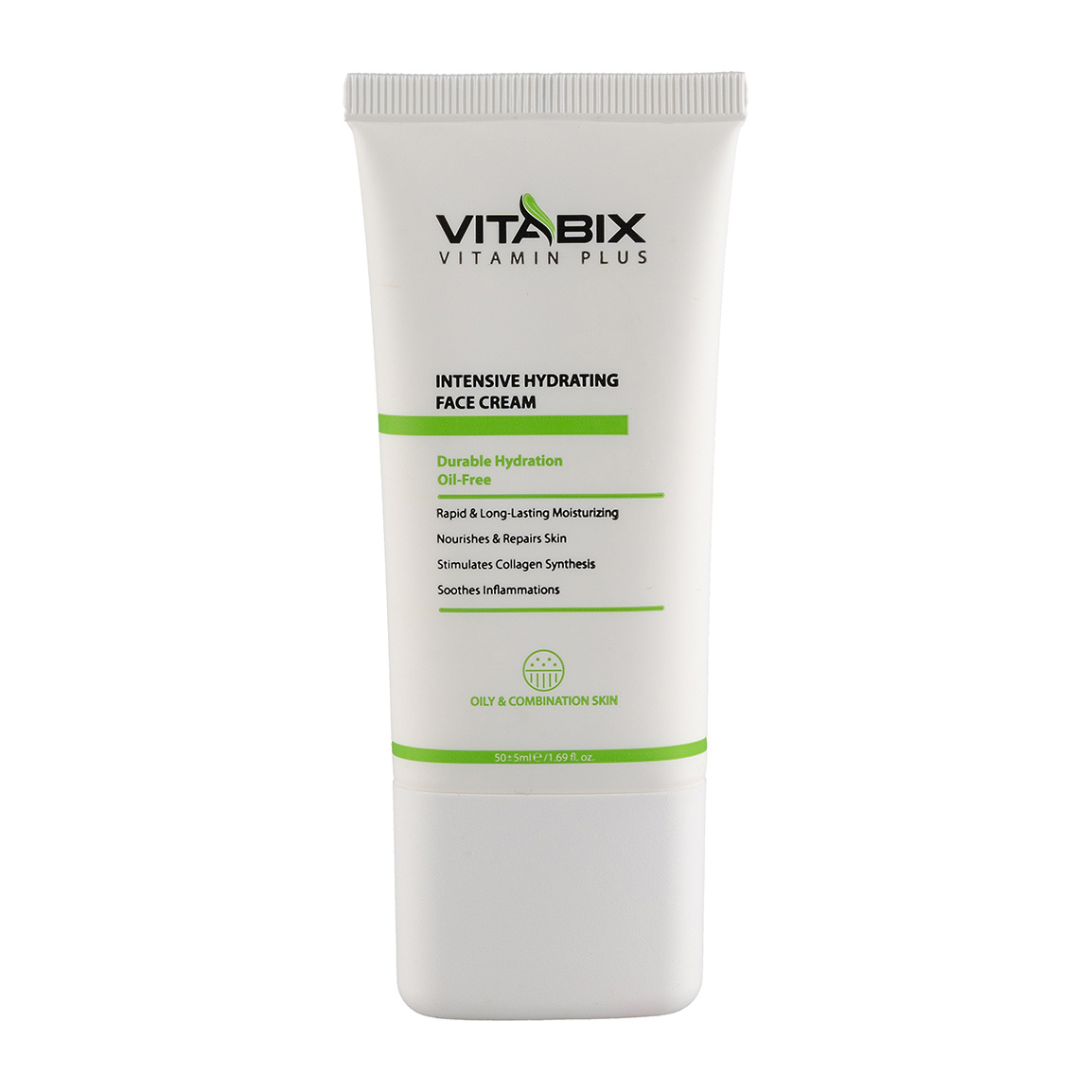 کرم آبرسان صورت مناسب پوست چرب و مختلط حجم 50 میلی لیتر