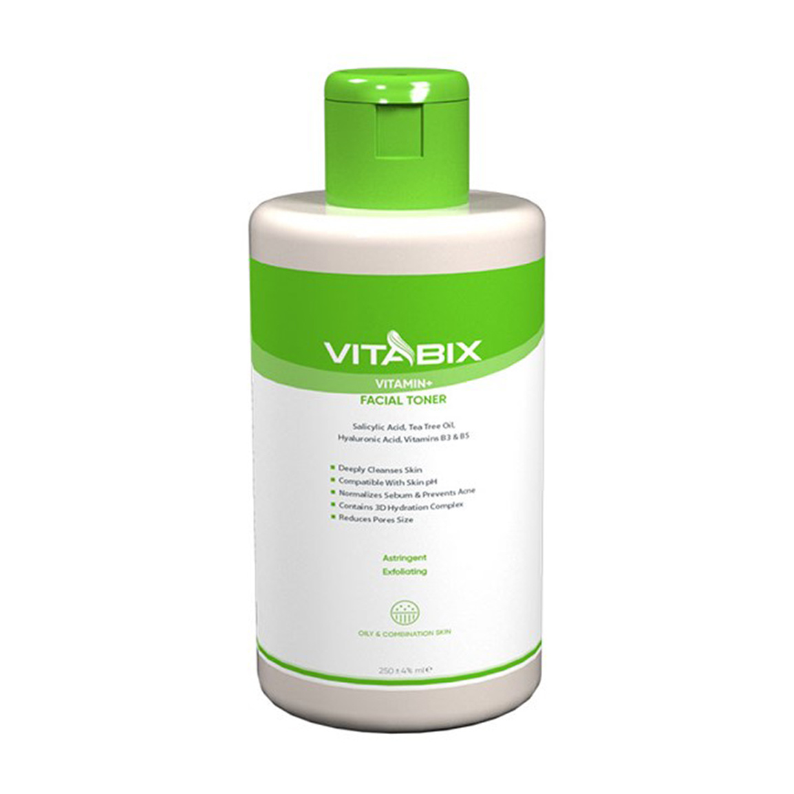 تونر مناسب پوست چرب و مختلط حجم 250 میلی لیتر