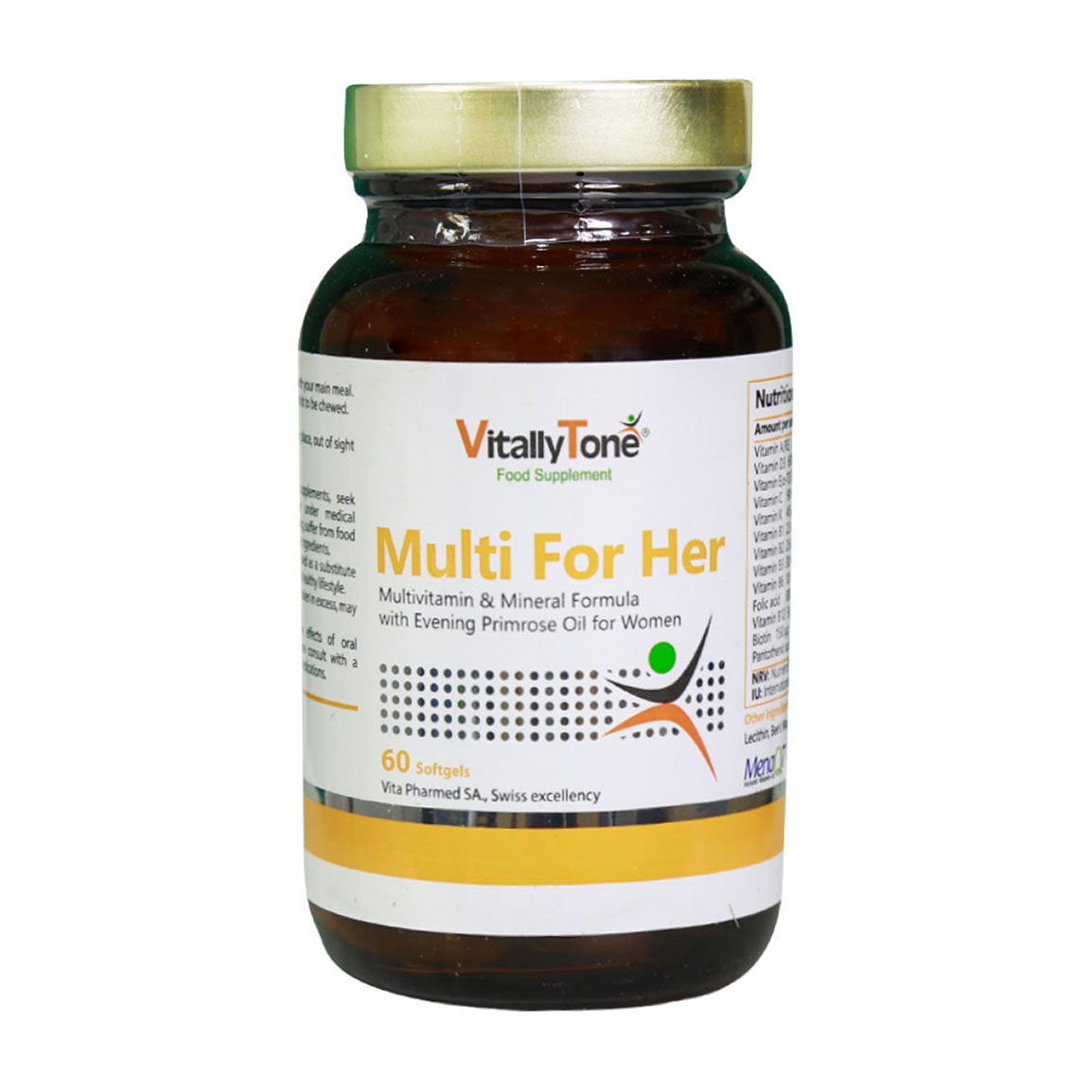 سافت ژل مولتی فور هر بسته 60 عددی