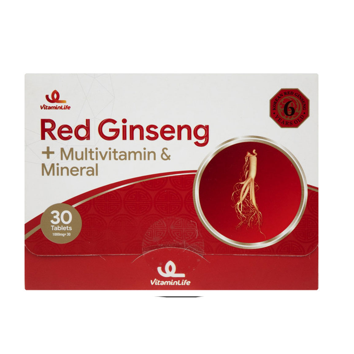 قرص رد جینسینگ مدل Power Multi Vitamin and Mineral بسته 30 عددی