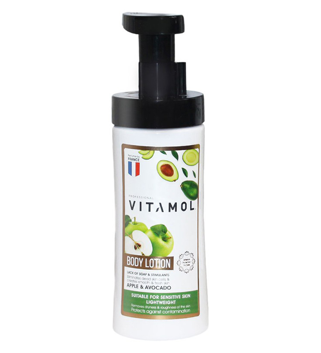 لوسیون بدن با رایحه آووکادو و سیب