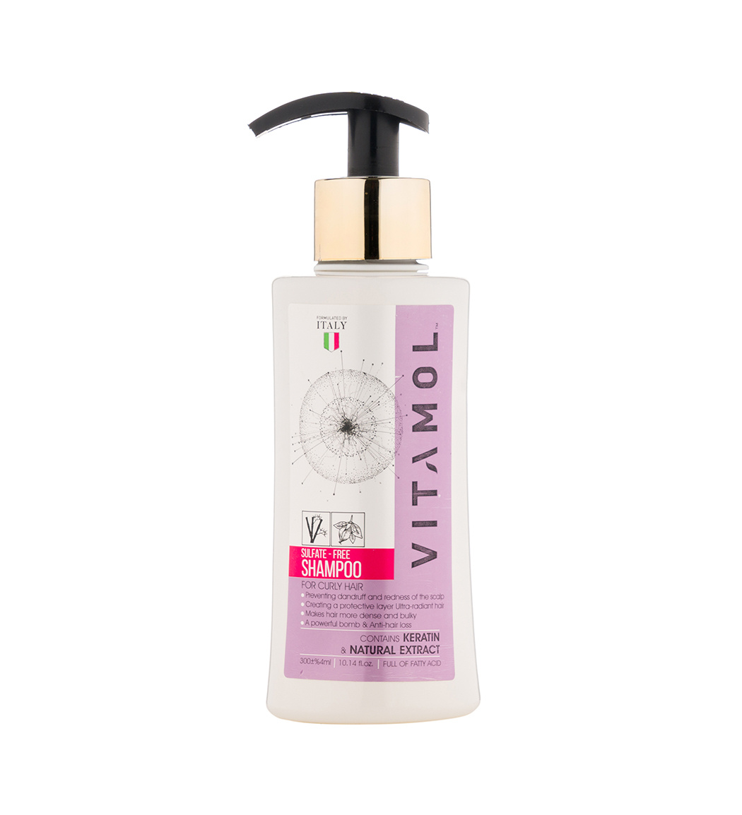 شامپو فاقد سولفات موی فر و مجعد