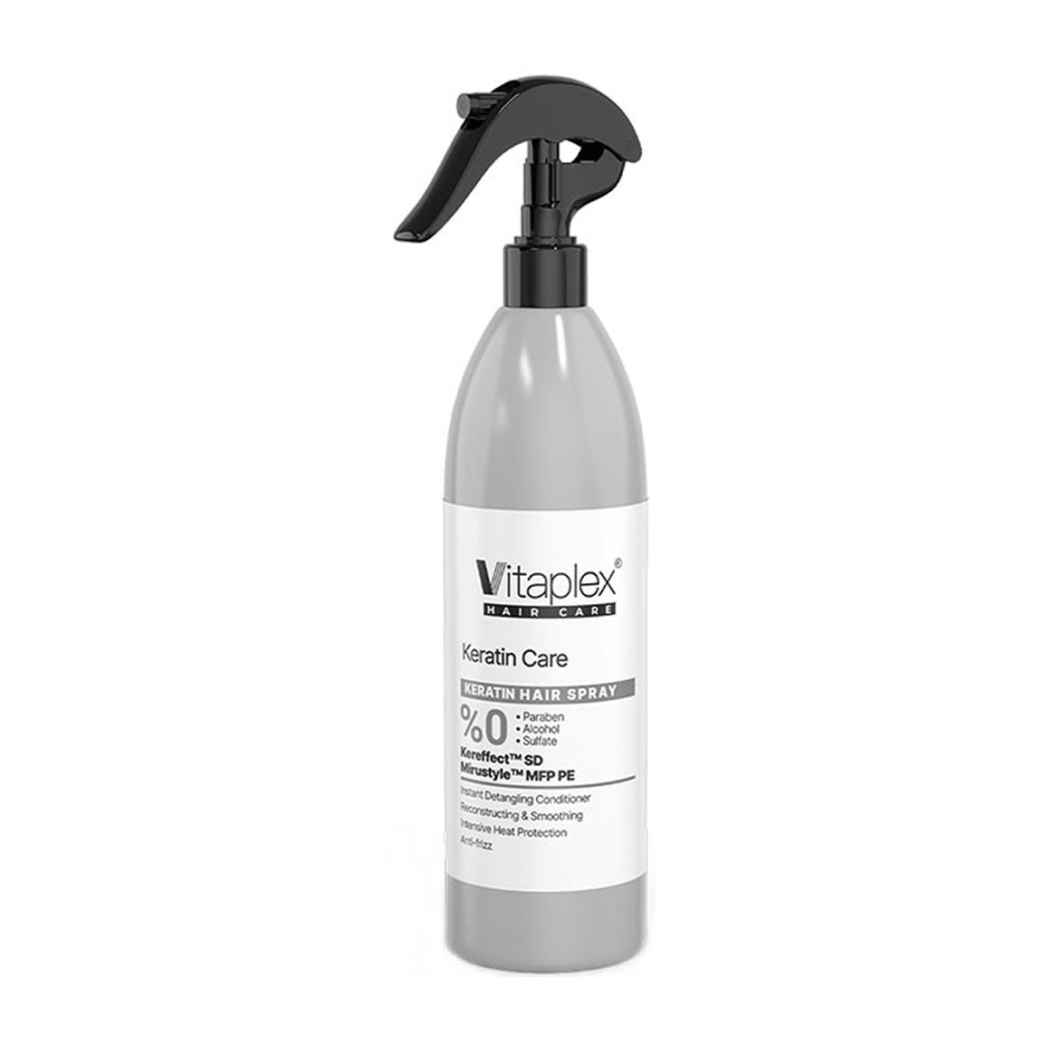 اسپری نرم کننده مو فاقد سولفات مناسب مو کراتین شده حجم 300 میلی لیتر