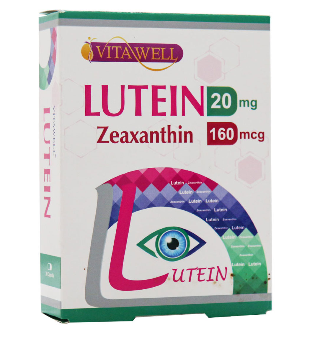 کپسول Lutein 20 بسته 30 عددی