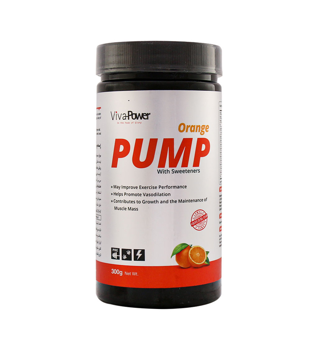 پودر Pump با طعم پرتقال وزن 300 گرم
